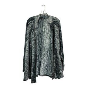 Toni Morgan Women's Snake Print Cardigan
